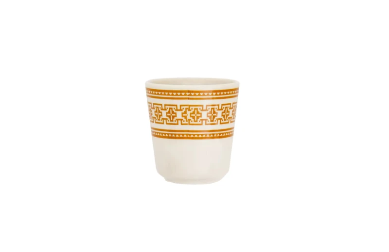 Tasse en m&eacute;lamine de 3 pouces, style du Moyen-Orient