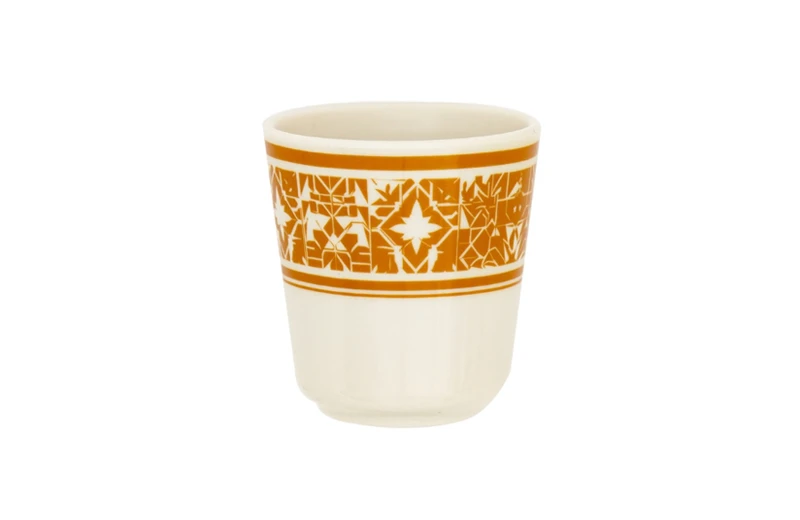 Tasse en m&eacute;lamine de 3 pouces, style du Moyen-Orient