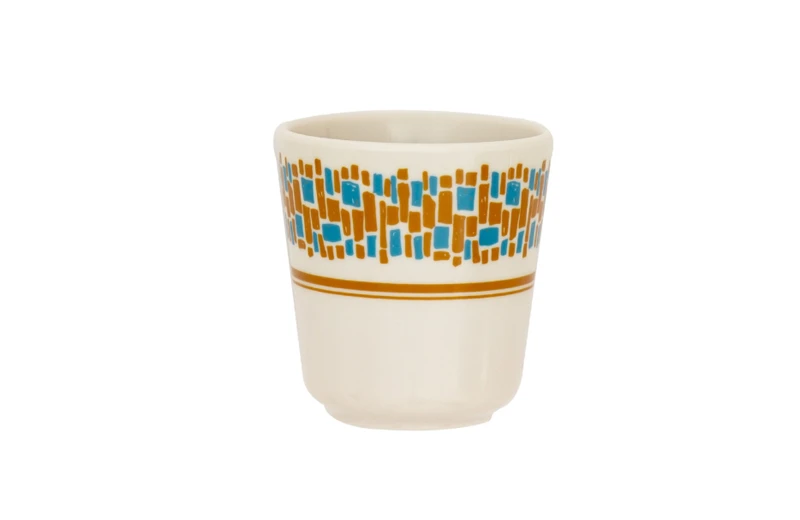 Tasse en m&eacute;lamine de 3 pouces, style du Moyen-Orient