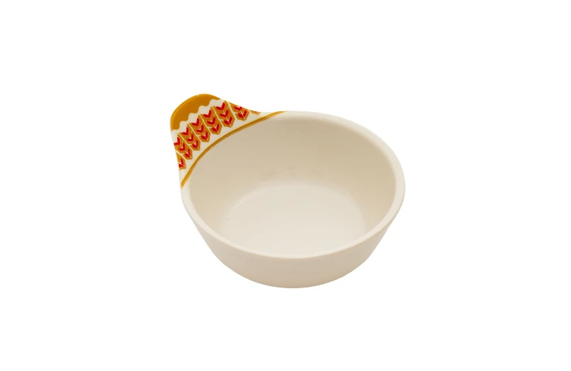 Plat &agrave; sauce en m&eacute;lamine de 5 pouces, style moyen-oriental