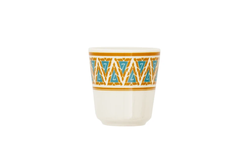 Tasse en m&eacute;lamine de 3 pouces, style du Moyen-Orient