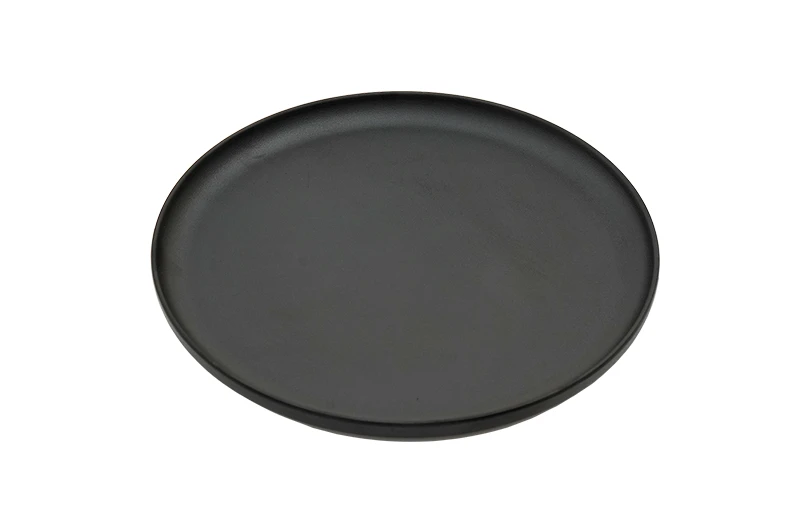 S&eacute;rie Mist Stone &agrave; assiette ronde en m&eacute;lamine de 10,6 pouces