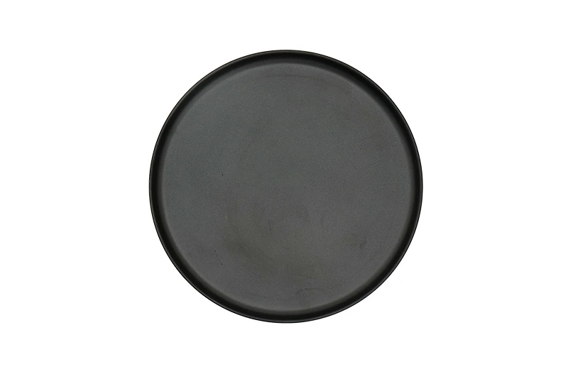 S&eacute;rie Mist Stone &agrave; assiette ronde en m&eacute;lamine de 8,3 pouces