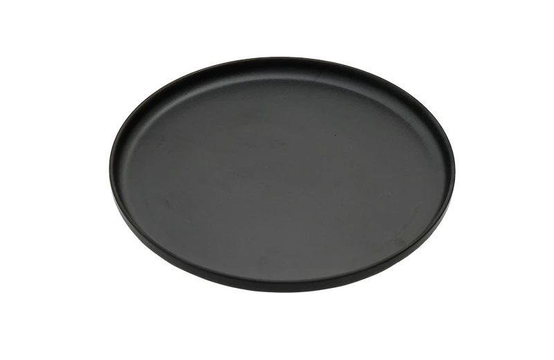S&eacute;rie Mist Stone &agrave; assiette ronde en m&eacute;lamine de 8,3 pouces