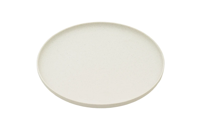 S&eacute;rie Mist Stone &agrave; assiette ronde en m&eacute;lamine de 10,6 pouces